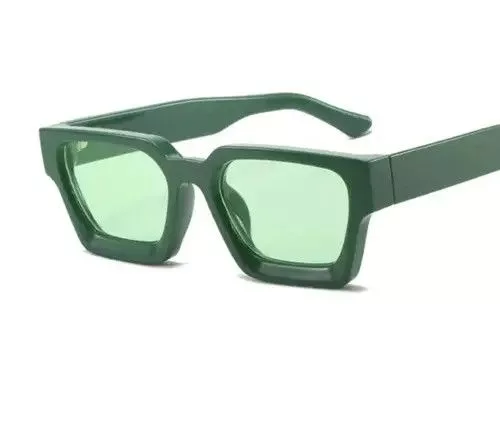 Electric Visual Sunglasses Electric Visual Green Squared Polarized Sunglasses Vintage