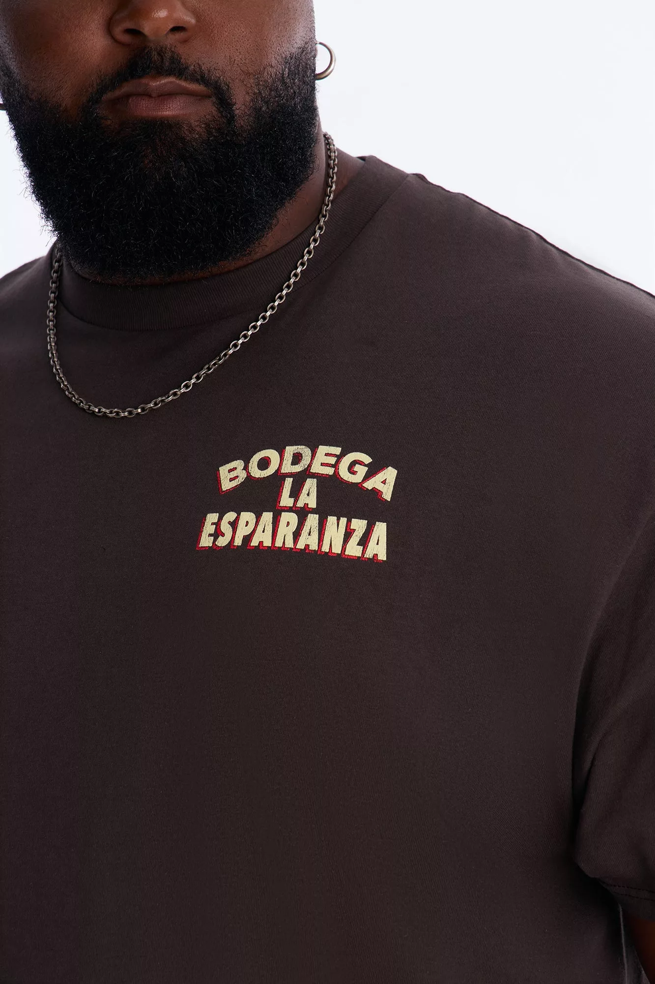 Bodega La Esperanza Short Sleeve Tee - Brown