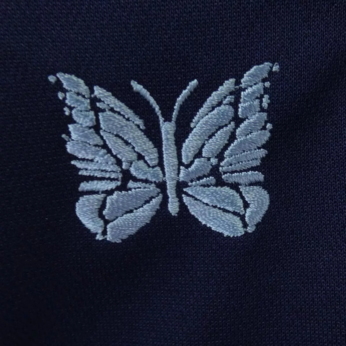 Needles Sweatpants Joggers Needles Sweat Pants Side Embroidery Line Logo Navy Blue
