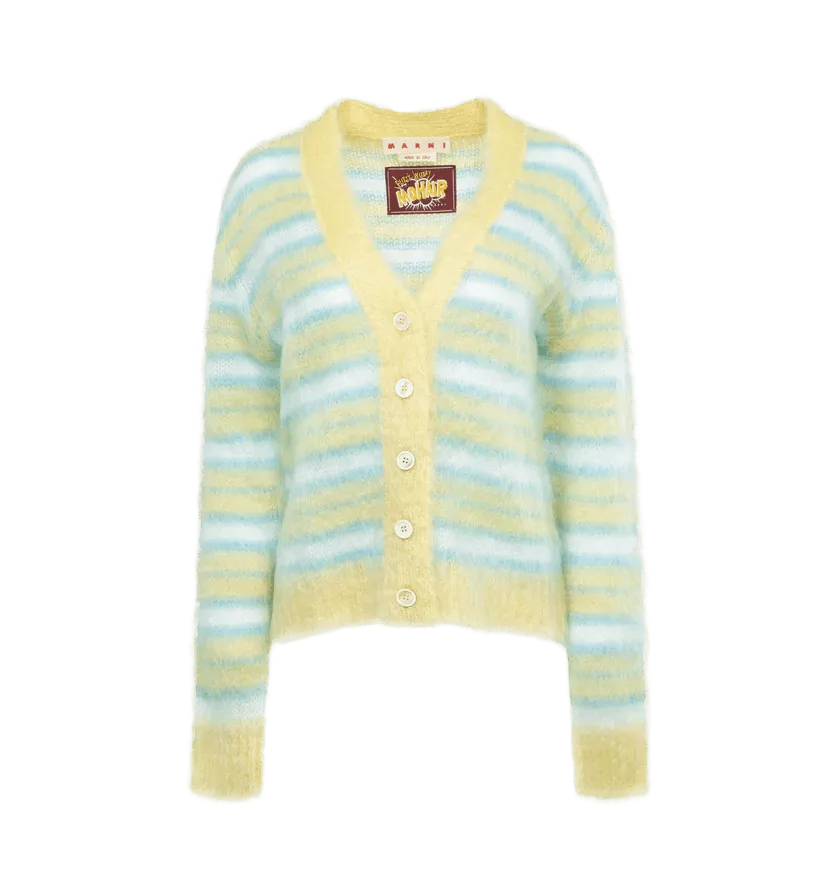 Marni Sweaters Marni o1h1sh10624 Cardigan in Multicolor