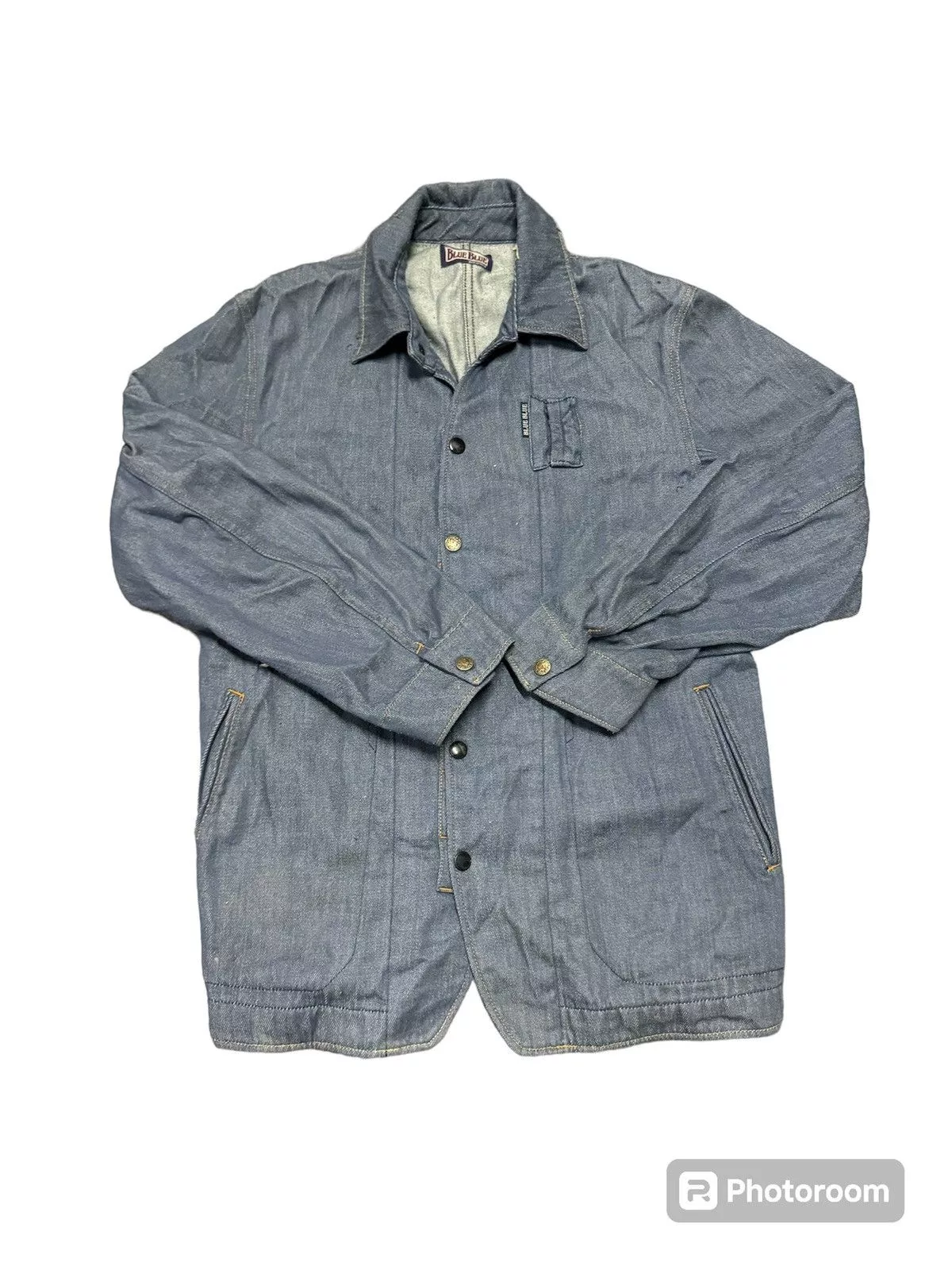 Blue Blue Japan Denim Jackets Blue Blue Japan × Vintage VINTAGE BLUE BLUE JAPAN DENIM JACKET