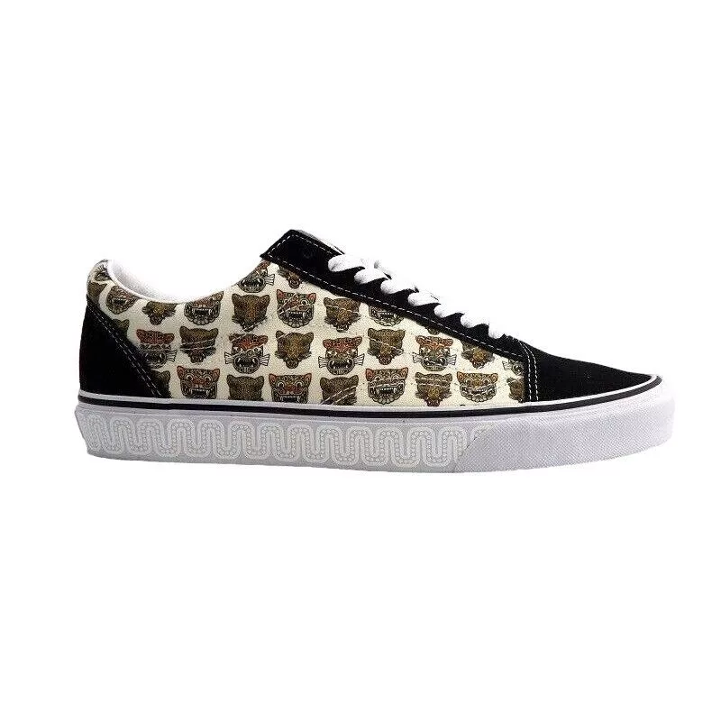 Vans Low Top Sneakers Vans Van's Old Skool Jaguar Womens Size 7.5 Black