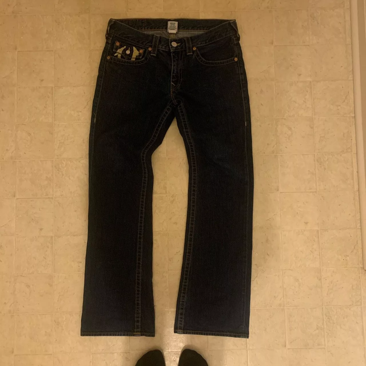 True Religion Denim Flared True Religion’s Blue