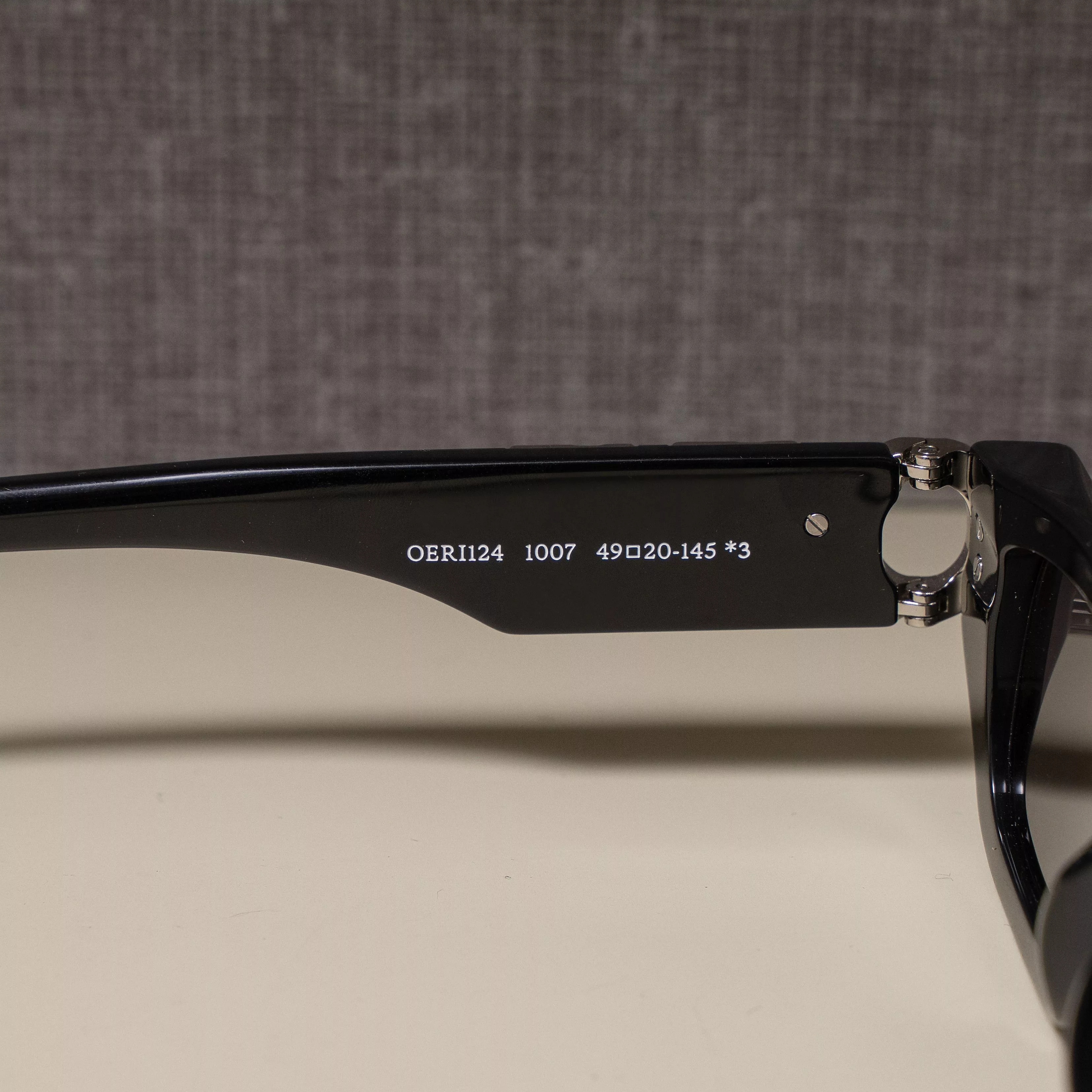Off-White Sunglasses Off-White OFF WHITE Fillmore Rectangular Frame Sunglasses BLACK