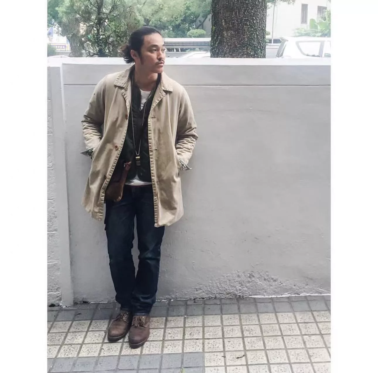 Visvim Light Jackets Visvim 14ss Mies Coat Dmgd Gray