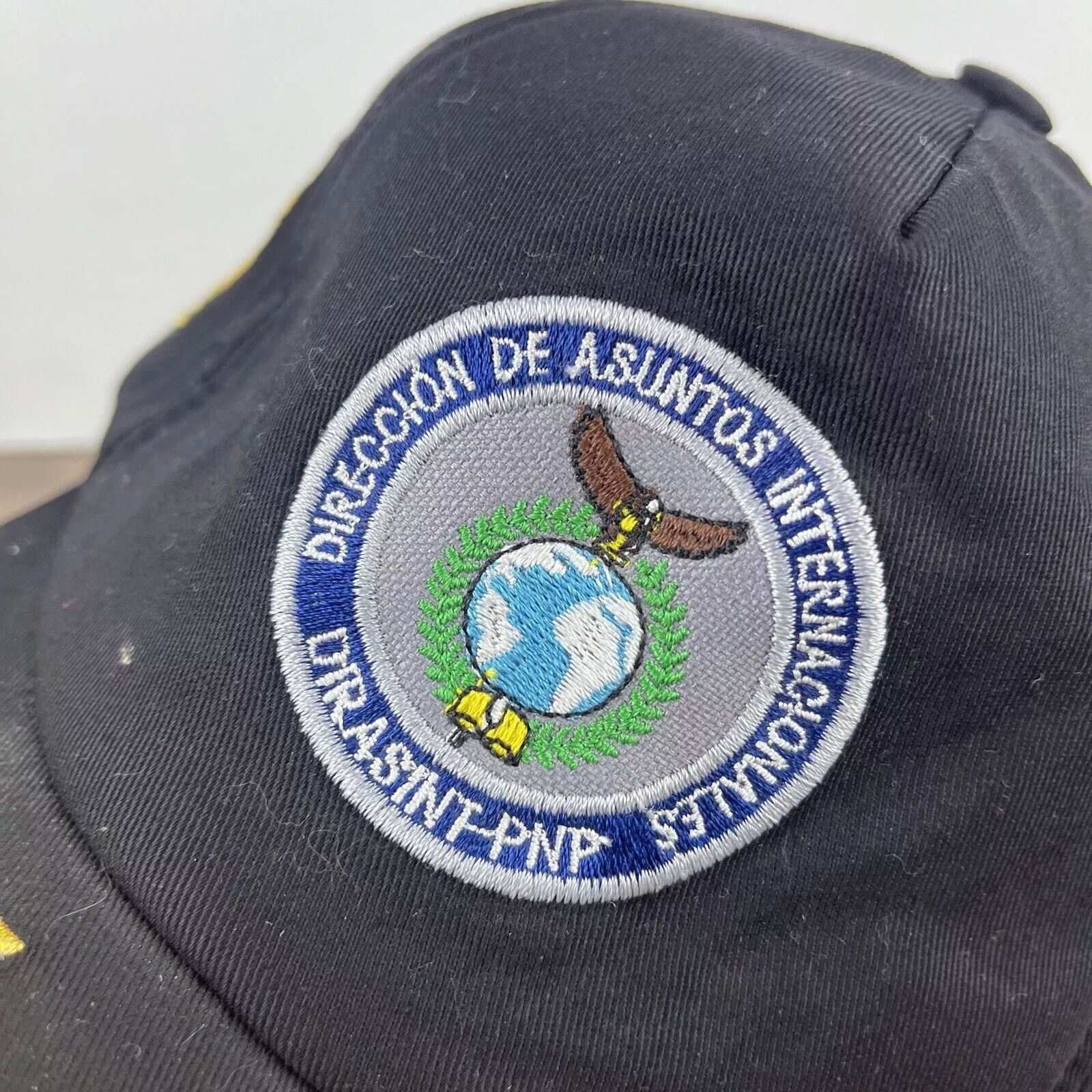 Other Hats Other Direccion De Asuntos Hat Dirasint PNP Adjustable Hat Black H