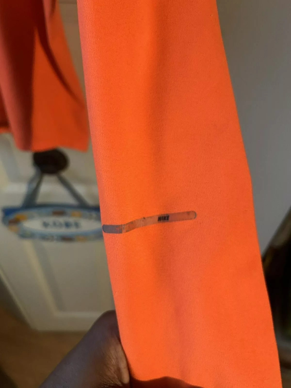 Nike Long Sleeve T Shirts Nike DriFit Orange