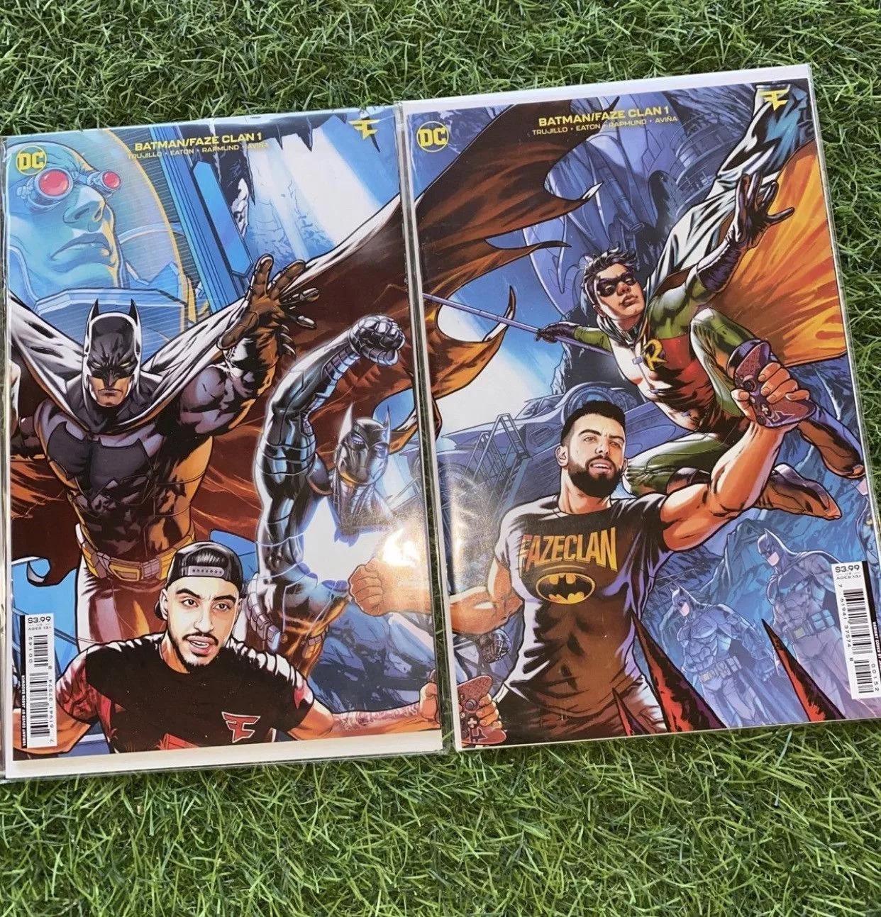 DC Comics Miscellaneous DC Comics × Vintage Faze Clan X Batman Dc Comics Full Artwork Books movies show White Streetwear