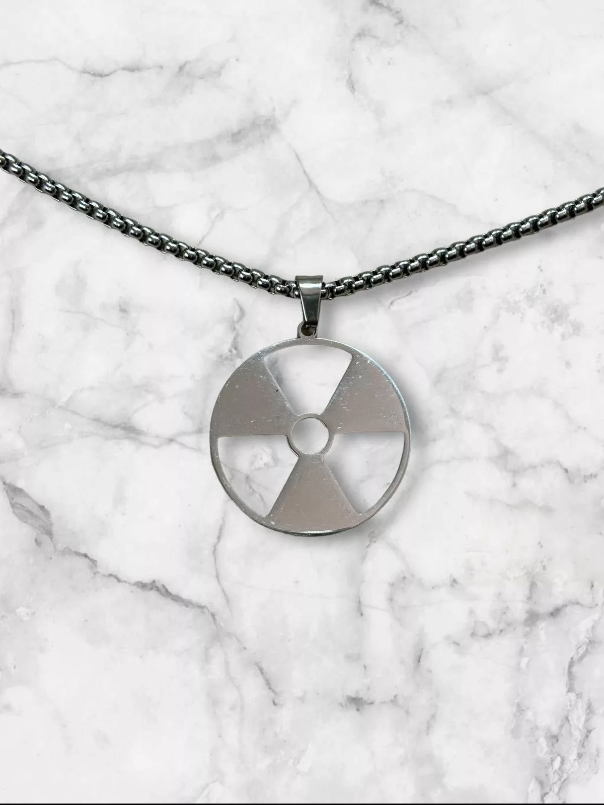 Japanese Brand Jewelry Watches Japanese Brand × Vintage RG2 - Toxic Radioactive Chain Silver Streetwear