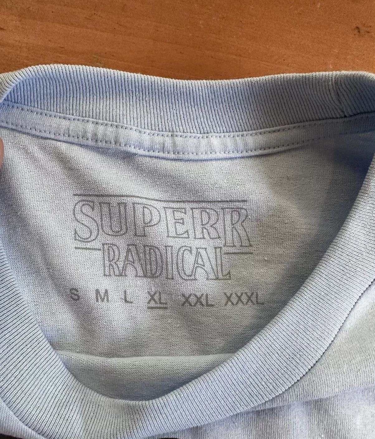 Rap Tees Short Sleeve T Shirts Rap Tees × Superrradical Superrradical & Post Malone collab tee Blue