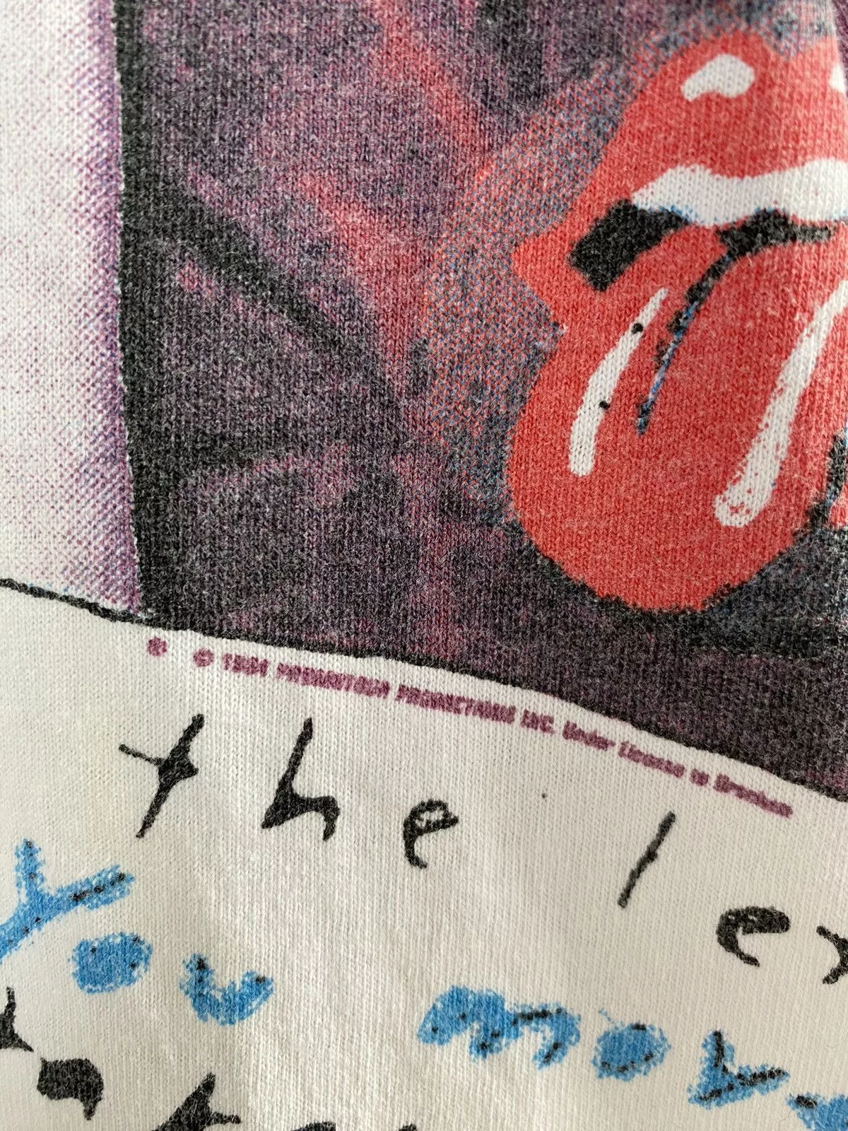 Brockum Short Sleeve T Shirts Brockum × Vintage Rolling Stones AOP (1994) RARE 🏆 White