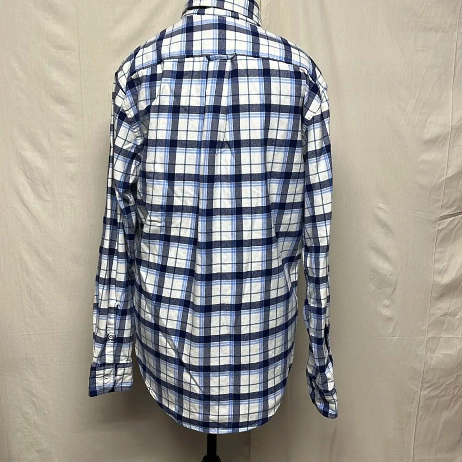Lands' End Shirts Button Ups Lands' End Lands End Fannel Blue