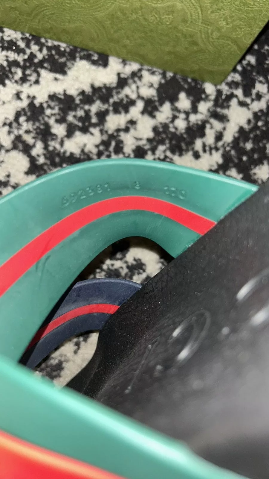Gucci Sandals Gucci Agrado GRG Rubber Slide Sandal size 8 Multi