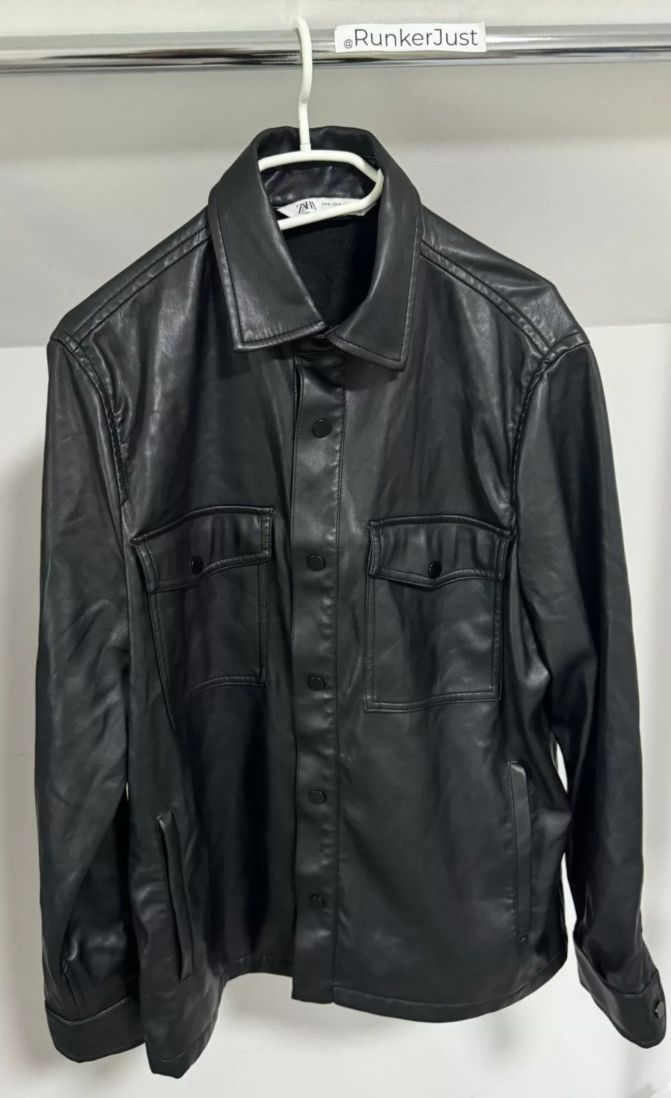 Zara Leather Jackets Zara - Leather Jacket Black