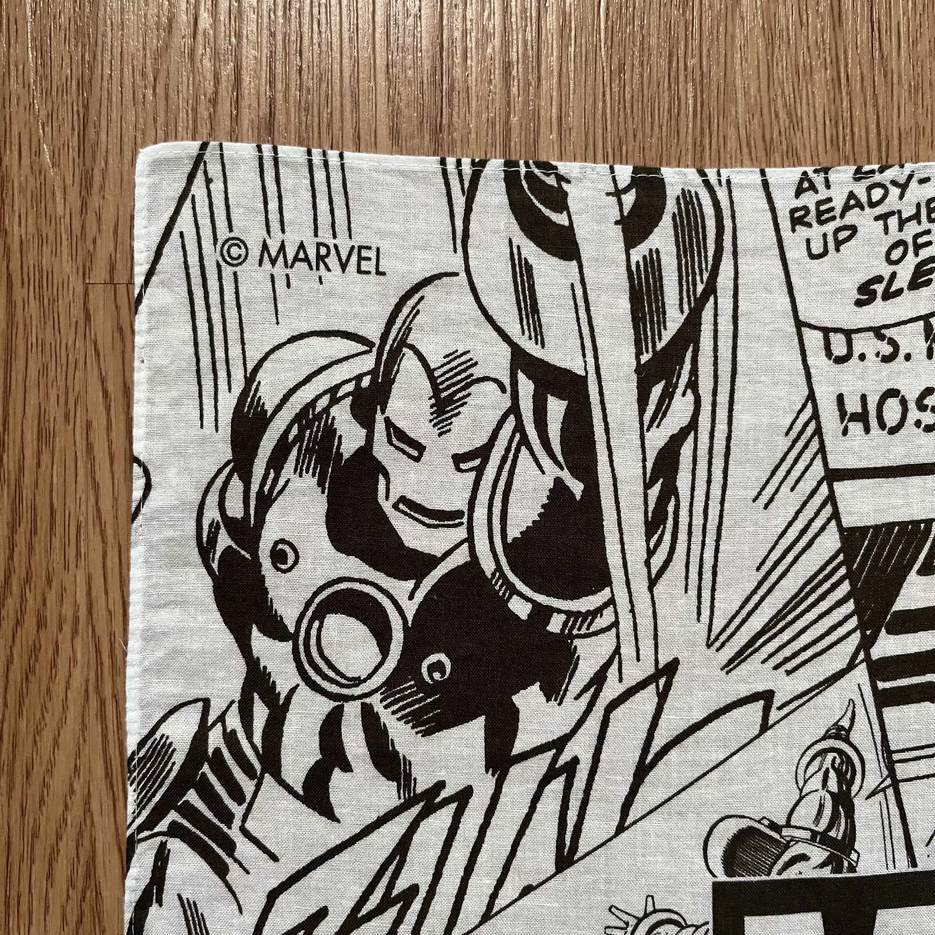 Marvel Comics Gloves Scarves Marvel comics 2014 handkerchief White