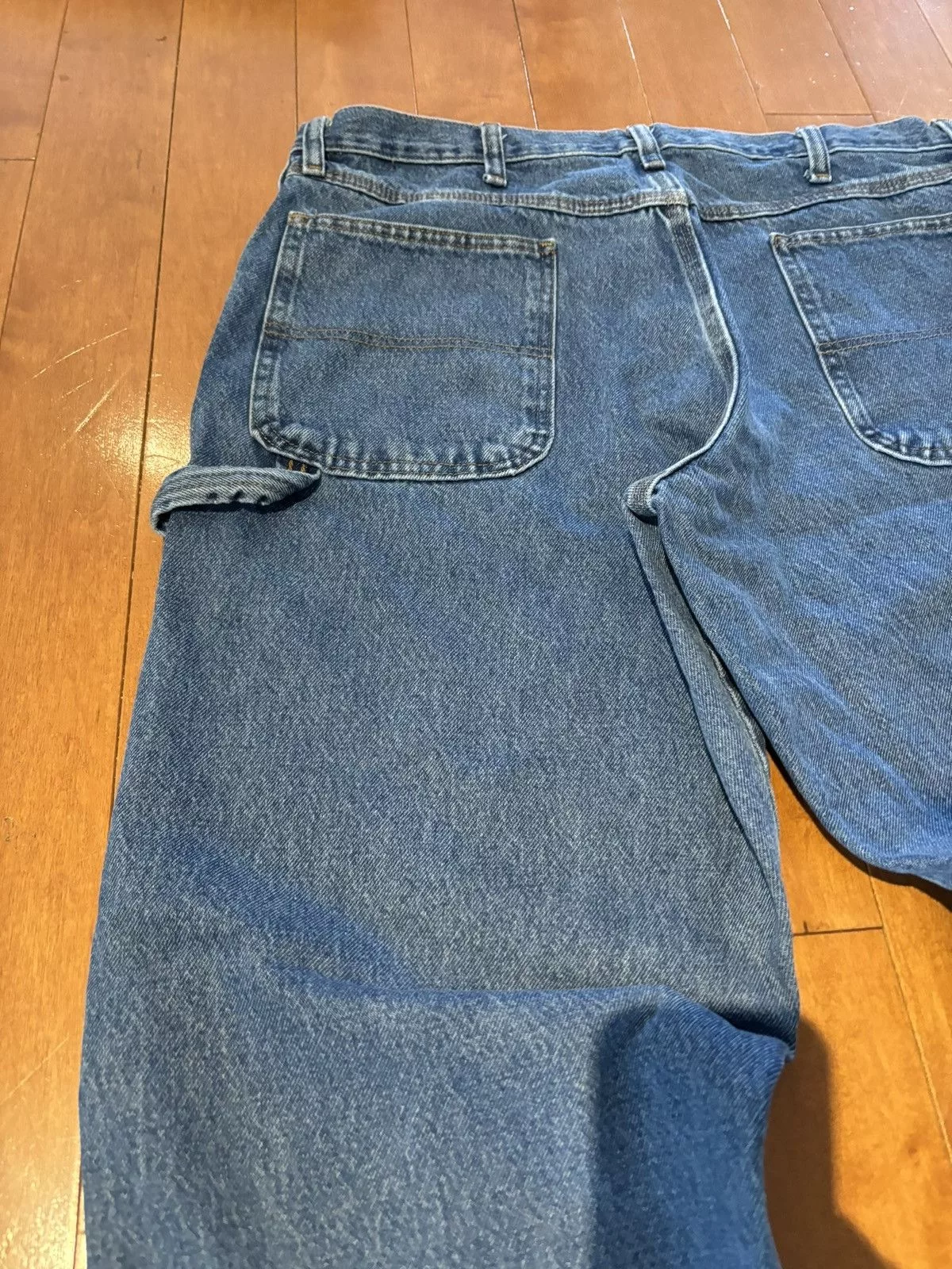 Rustler Denim Rustler × Vintage BAGGY RUSTLER CARPENTER JEANS Blue