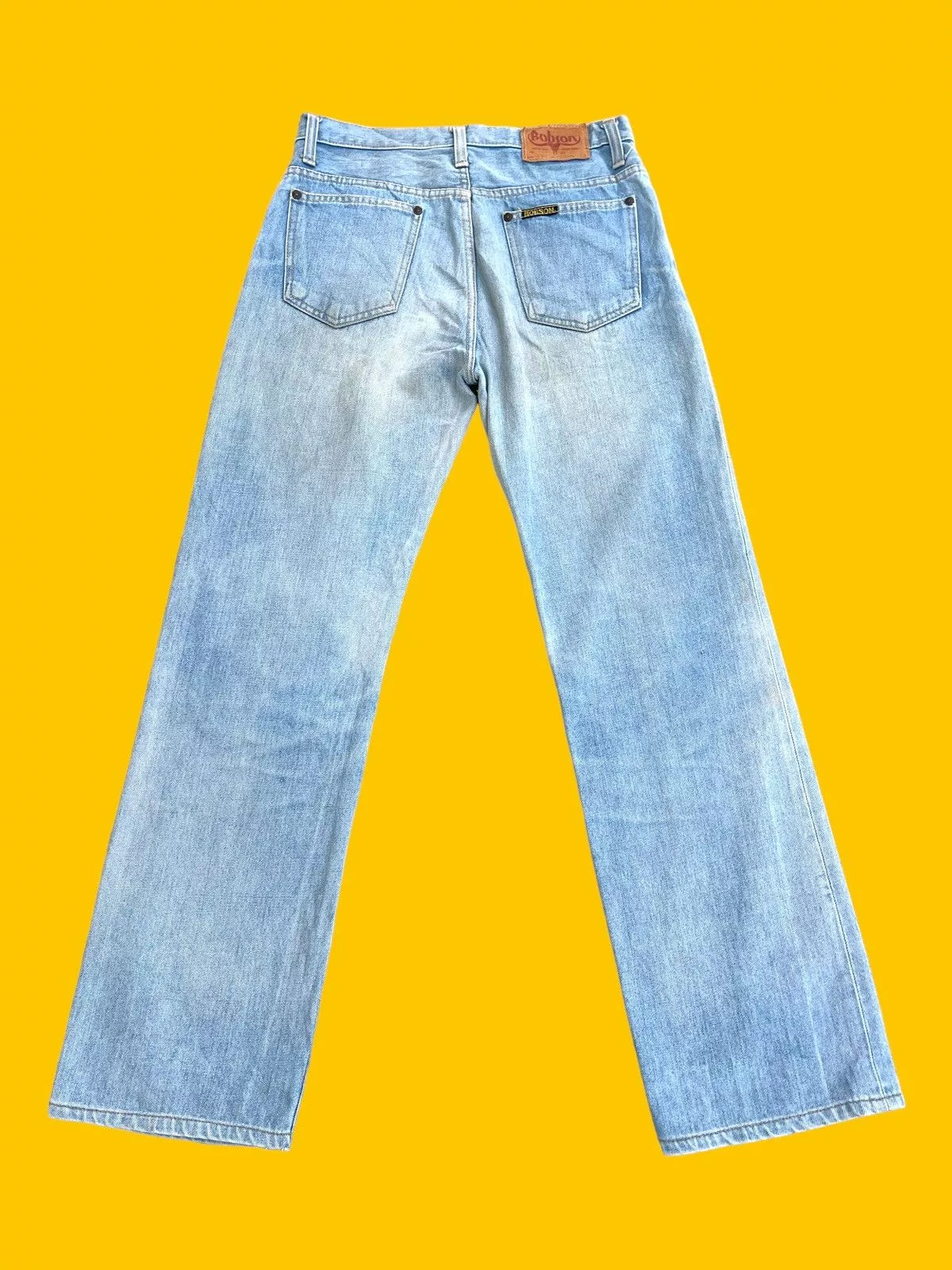 Jean Denim Jean 🔥 Bobson Light Blue Distressed Rusty Denim W29 🔥