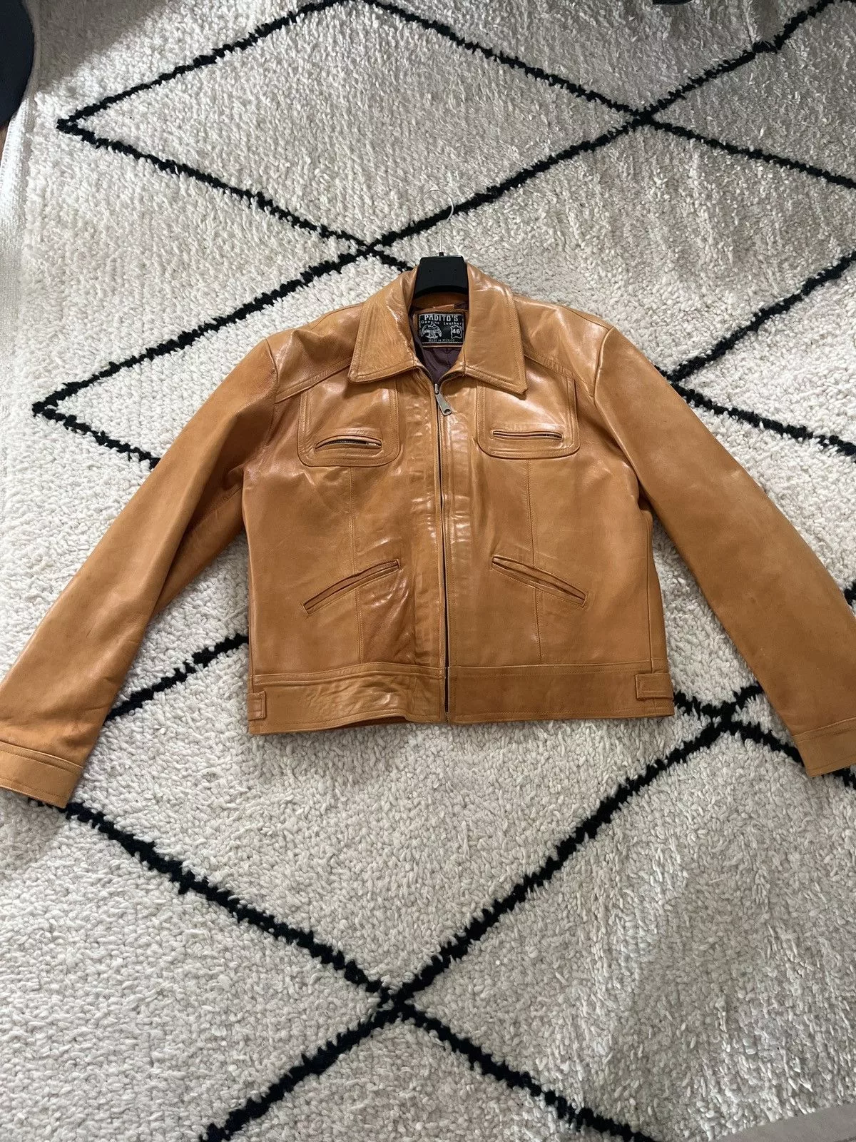 Vintage Leather Jackets Vintage Leather jacket Beige