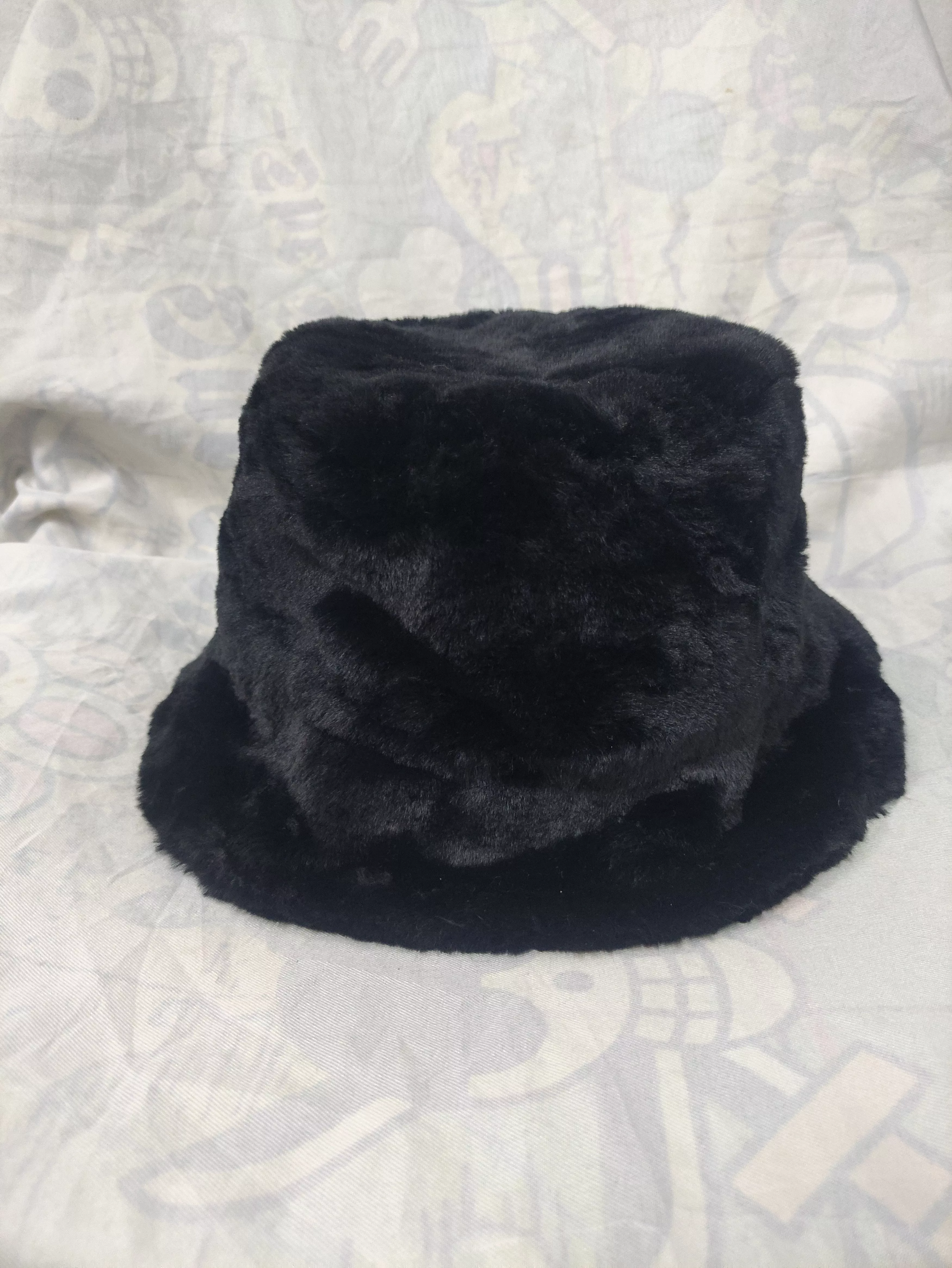 GU Hats GU FUR BUCKET HAT Black