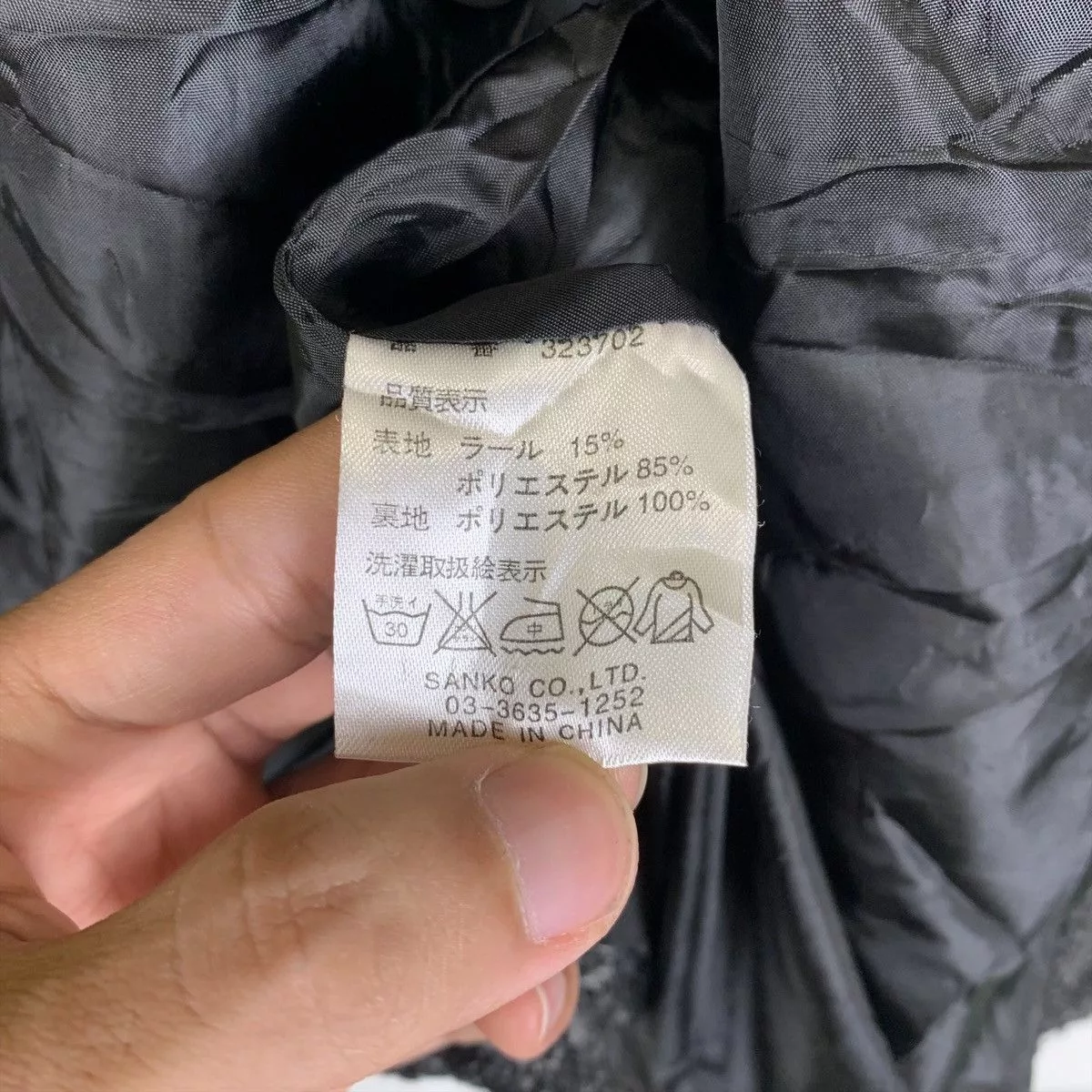 go slow caravan Heavy Coats GO SLOW CARAVAN Outdoor Sportswear Button Wool Hoodie Coat Gray Gorpcore