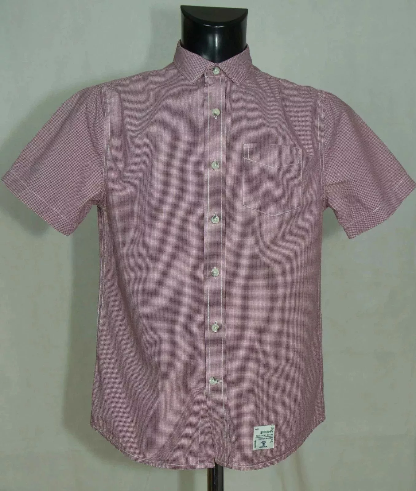 Superdry Shirts Button Ups SUPERDRY SHIRT SHORT SLEEVE COTTON SIZE M (LABEL L ASIA) Multi