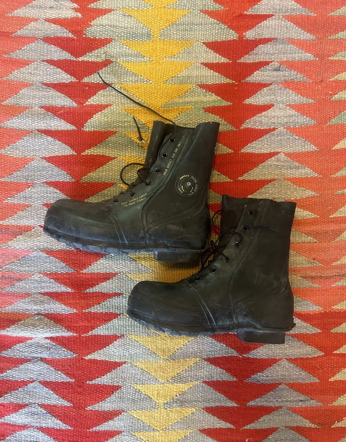 Other Boots Other Bata Bunny military boots Black Vintage