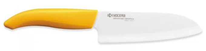Yellow 5.5  Santoku Knife