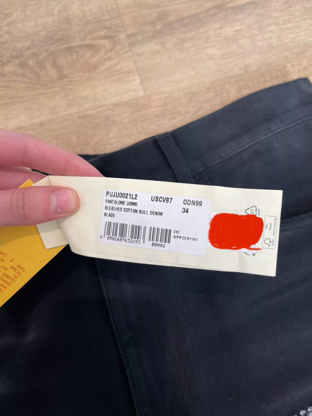 Marni Denim Marni Patch Jeans Black
