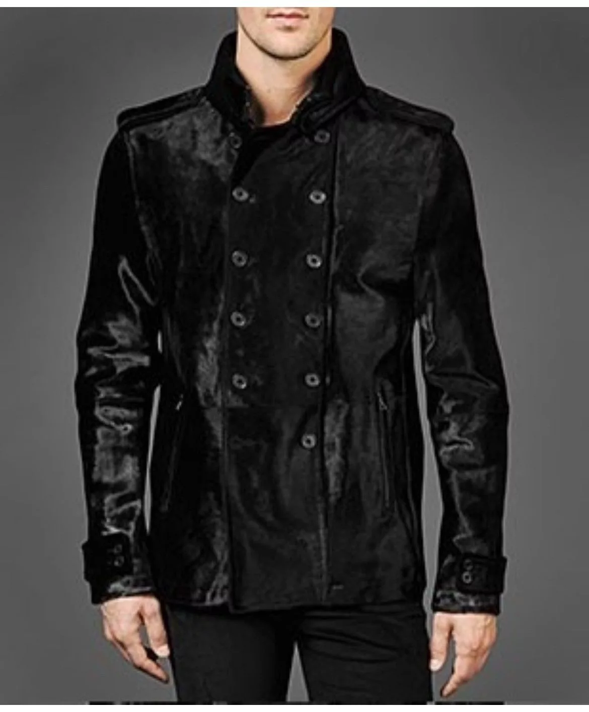 John Varvatos Light Jackets John Varvatos Linen Coat. 54 Black