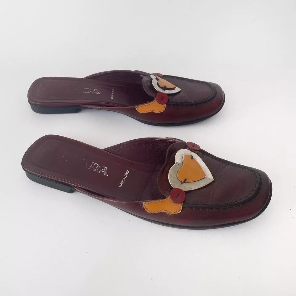 Prada Flats Prada × Vintage prada spring/summer 2000 Purple