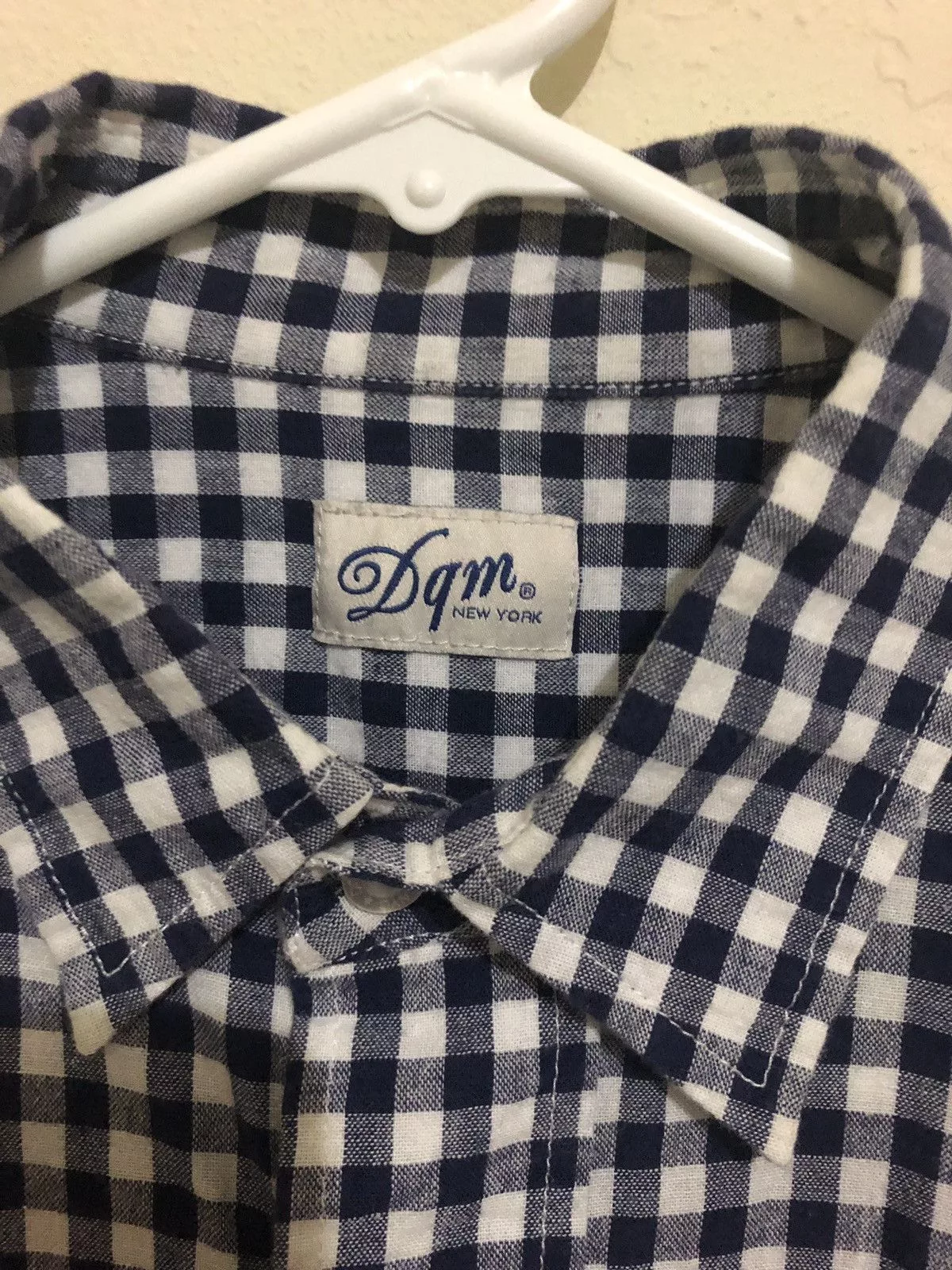DQM Polos DQM Button Up Checkers Shirt Multi