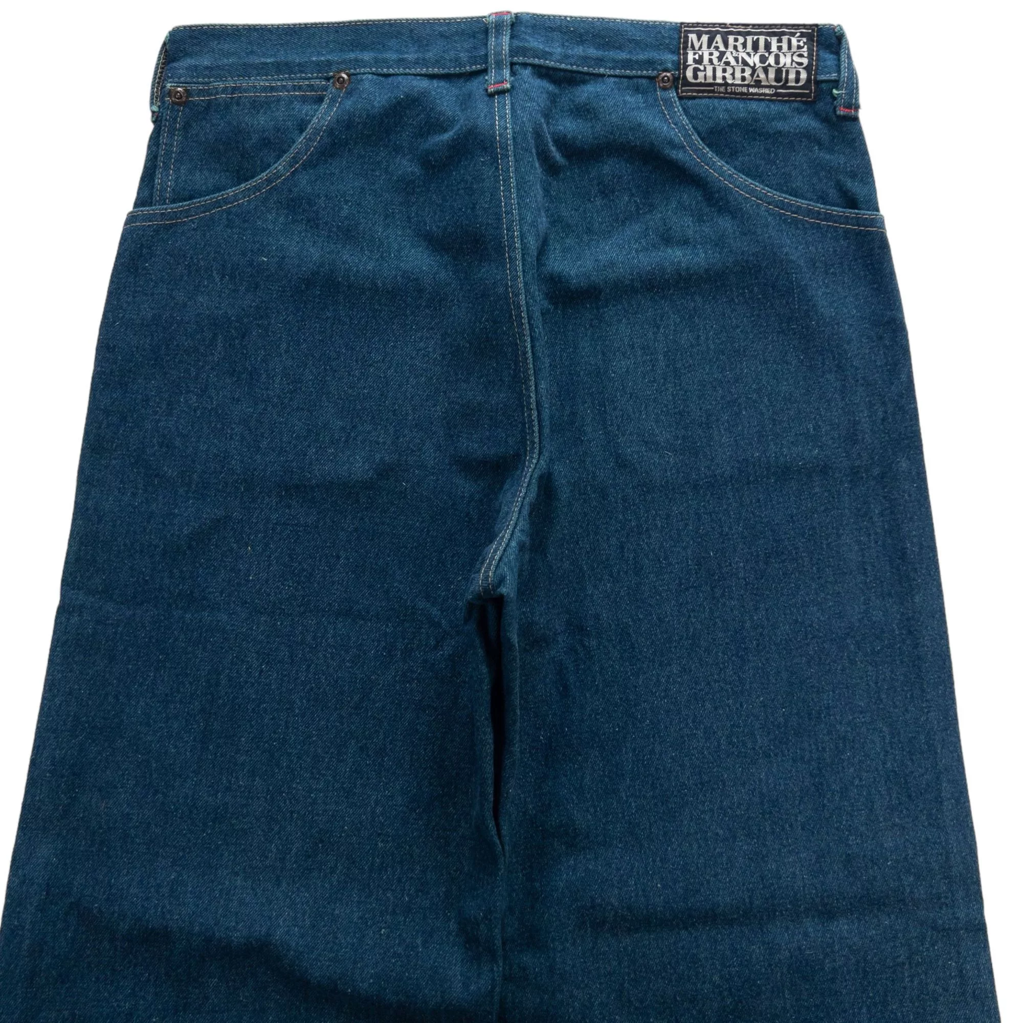 Marithe + Francois Girbaud Denim Vintage Marithe + Francois Girbaud Reverse Jeans Size W32 Blue