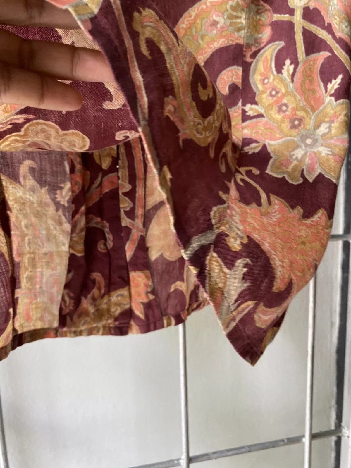 Burberry Button Ups Burberry vintage floral print blouse Multi