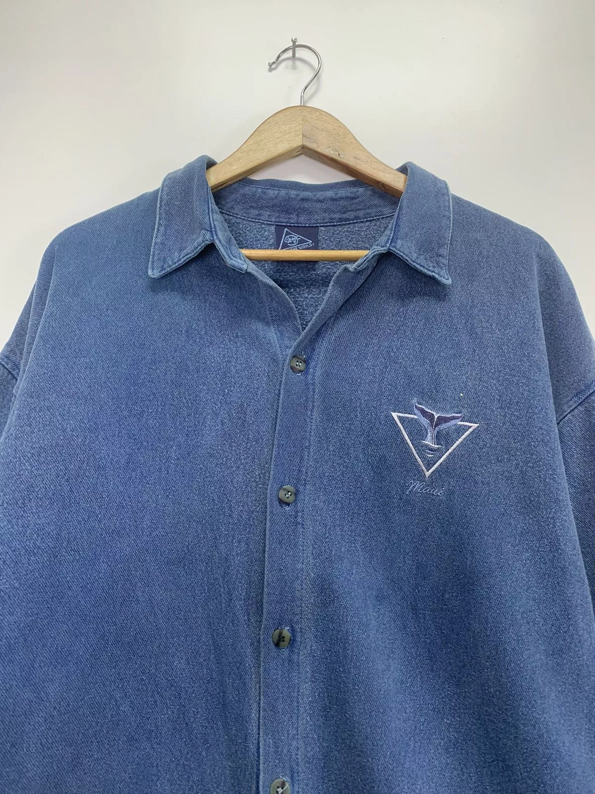 Vintage Shirts Button Ups Vintage Maui Button Up Blue