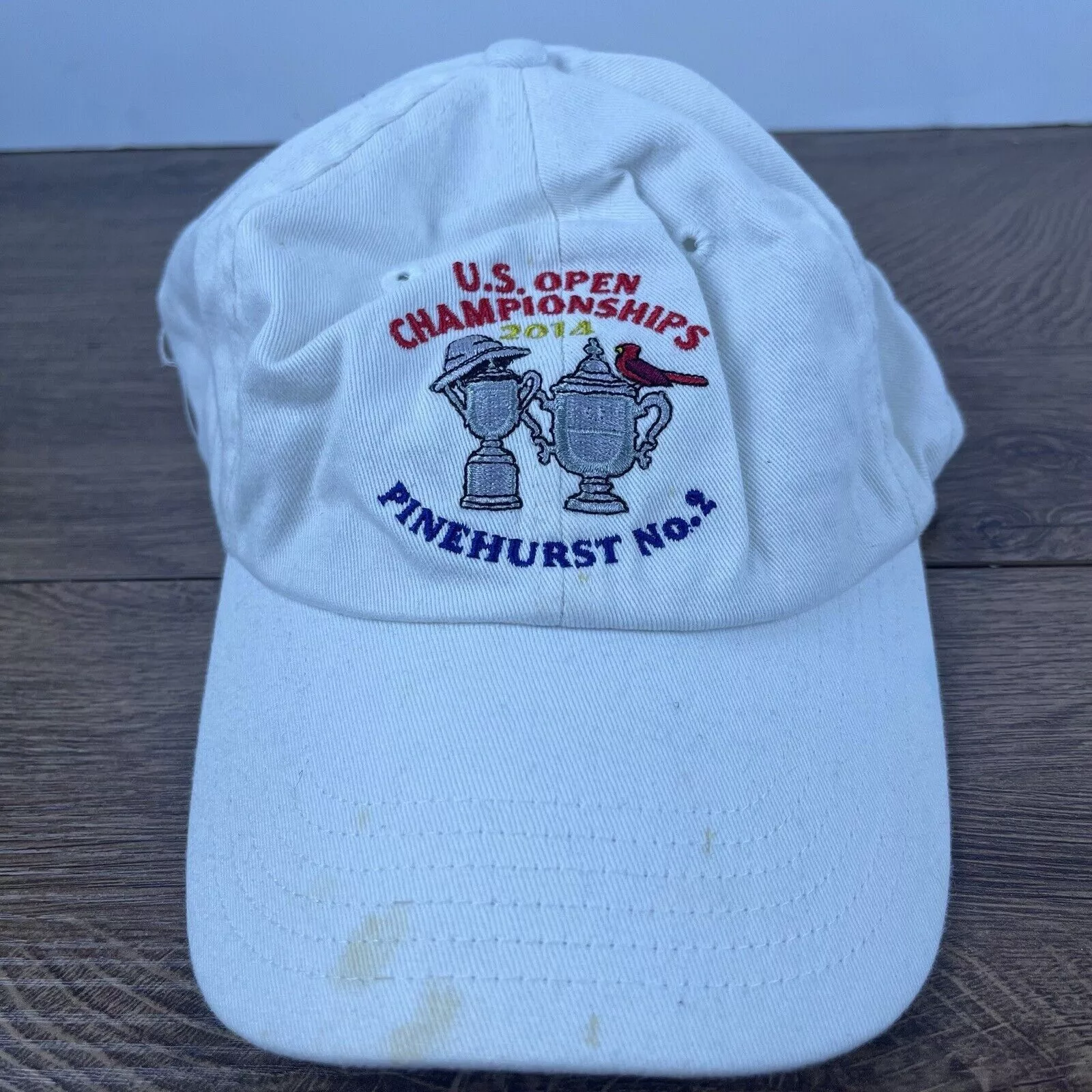 Other Hats Other 2014 US Open Championships Hat White Hat Adjustable PGA Pine
