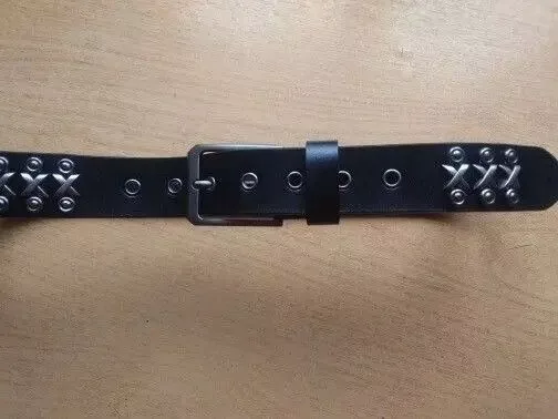Leather Belts X Rivet Split Leather Belt Black Streetwear