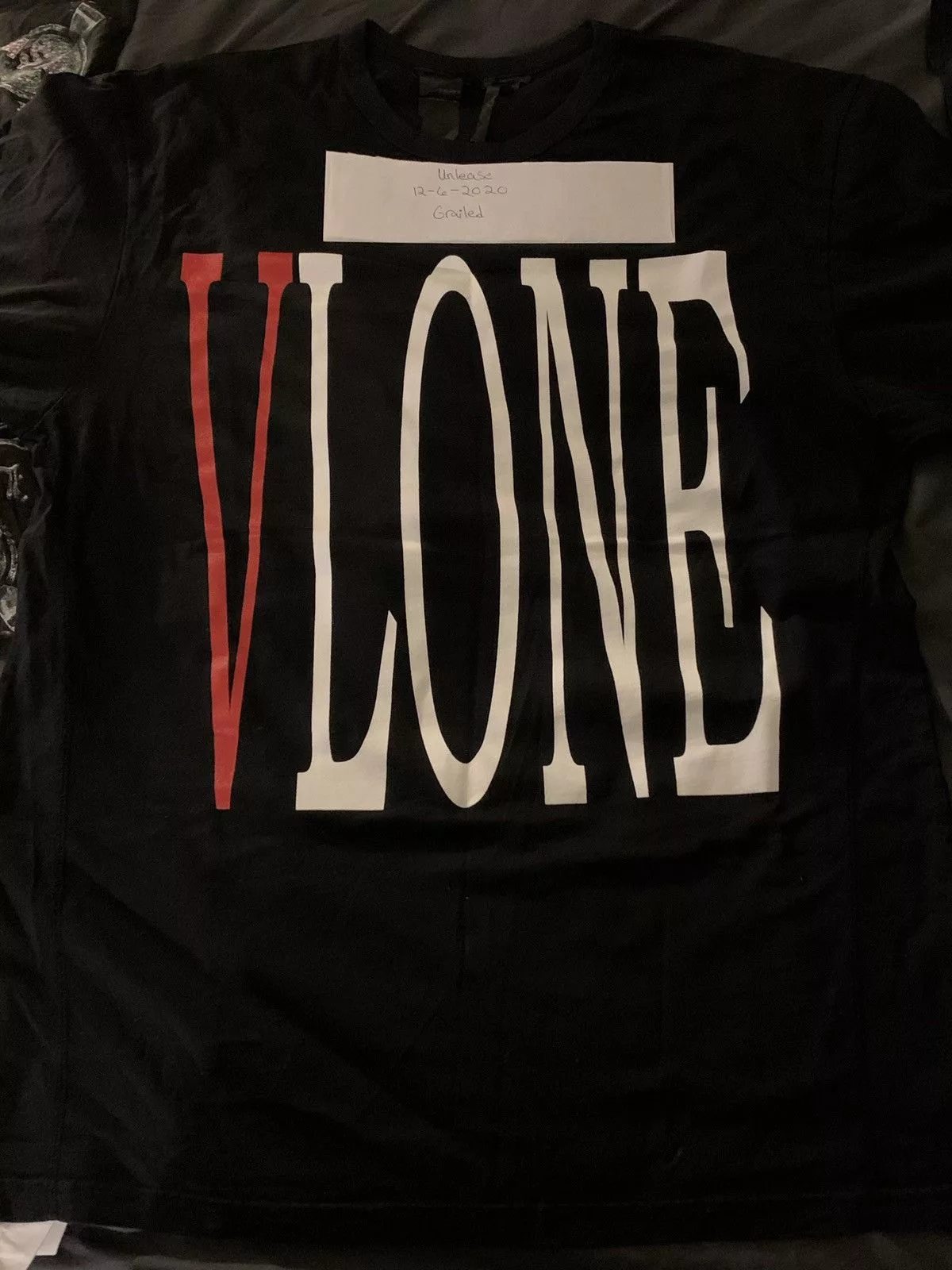 Vlone Short Sleeve T Shirts Vlone Red Staple Tee Size XL Multi