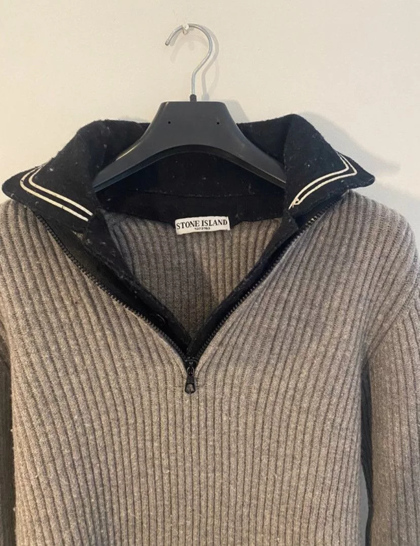 Stone Island Sweaters Stone Island wool sweater Brown