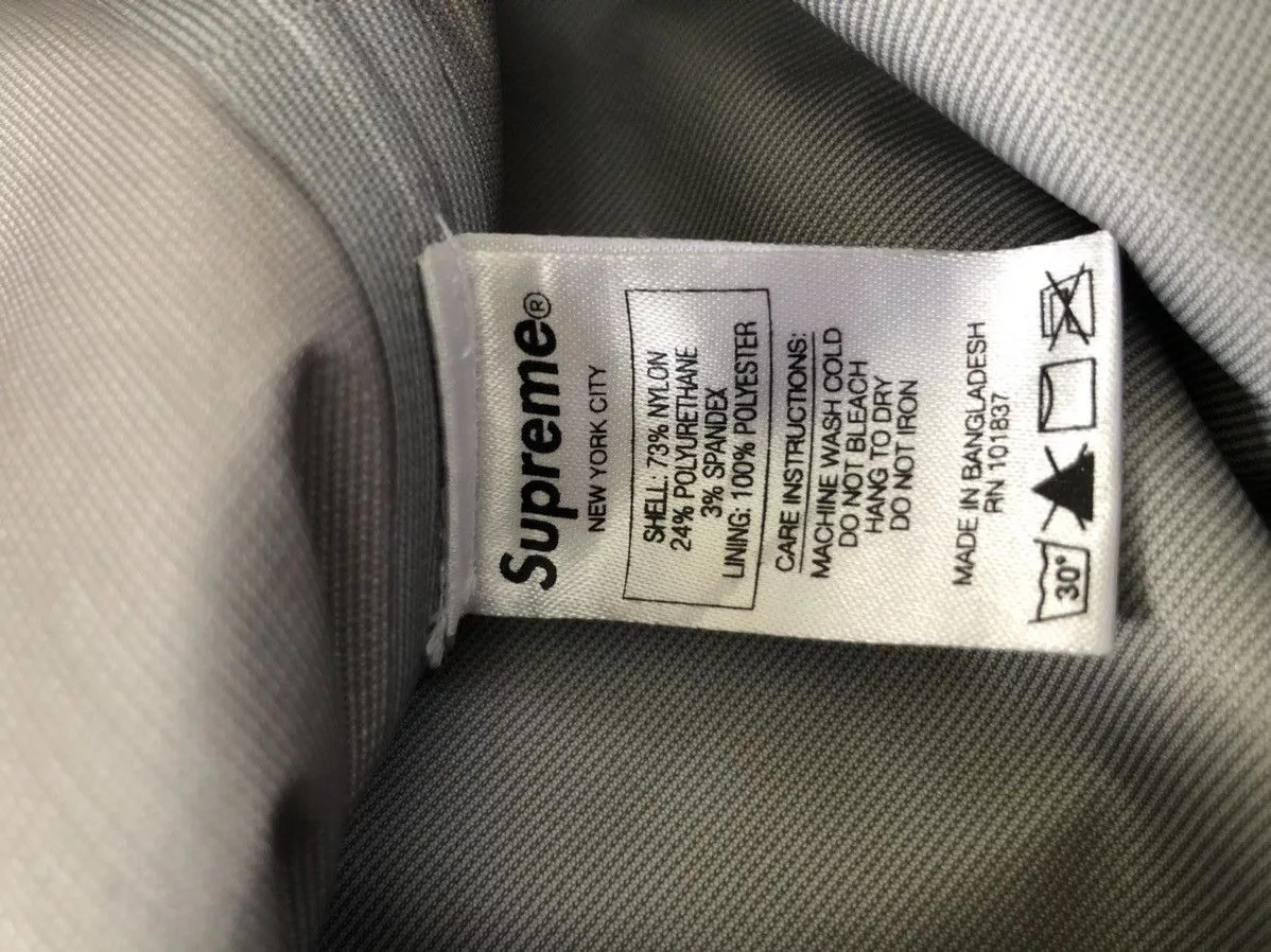 Supreme Raincoats Supreme 3M Reflective Repeat Rain Jacket White