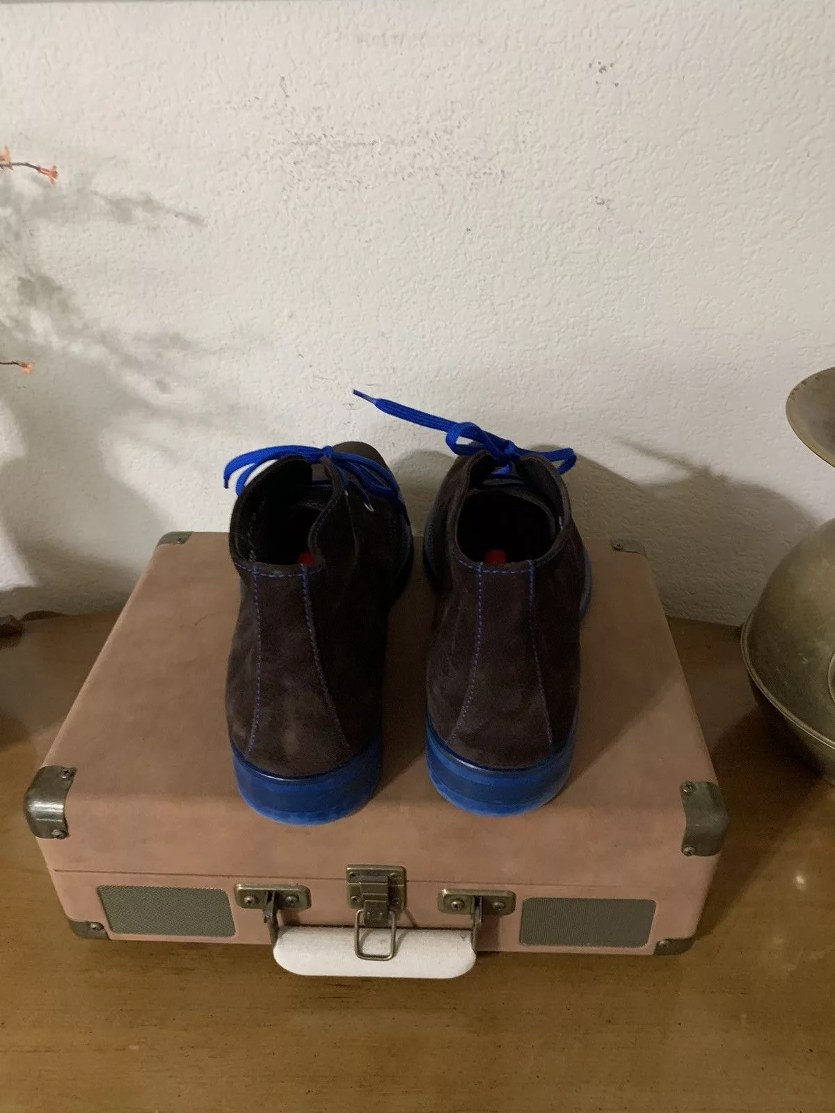Donald Pliner Boots Donald Pliner ELIO Suede Chukka boots Brown Luxury