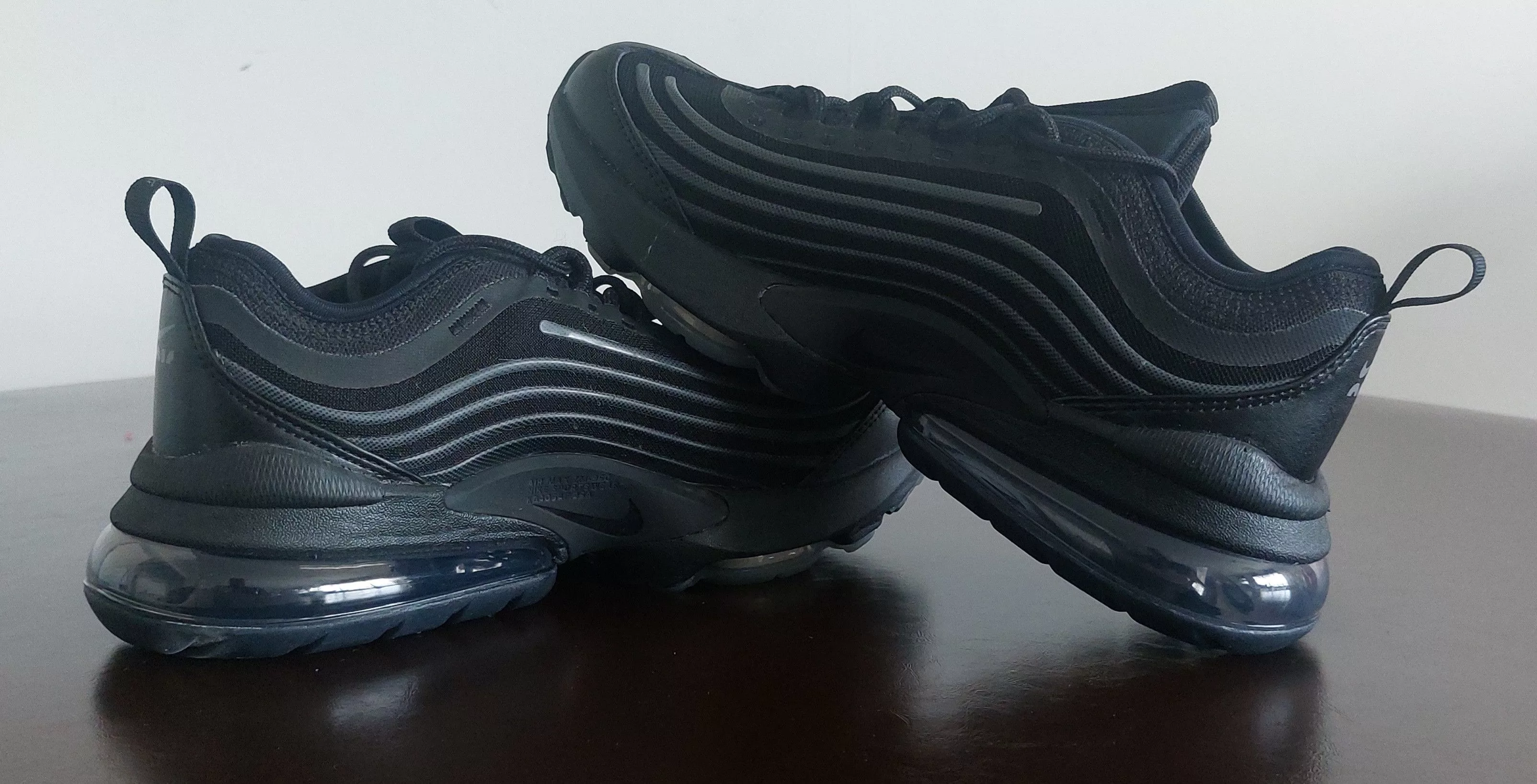 Nike Low Top Sneakers Nike Air Max Zoom 950 (GS) Black Metallic Silver