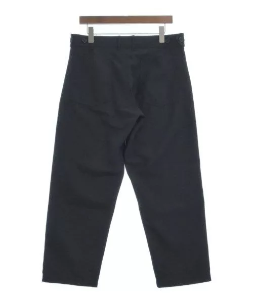 Comme des Garcons SHIRT Cropped Pants Tuck Polyester Plain Navy Blue