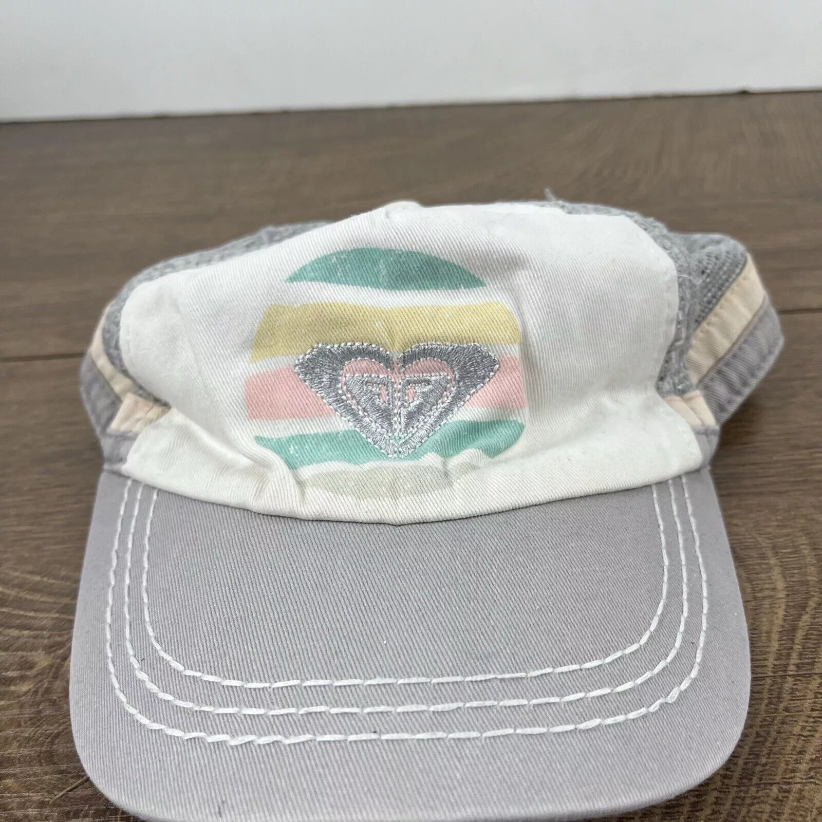 Other Hats Other Roxy Gray Hat ROXY Adjustable Hat White Adjustable Hat White