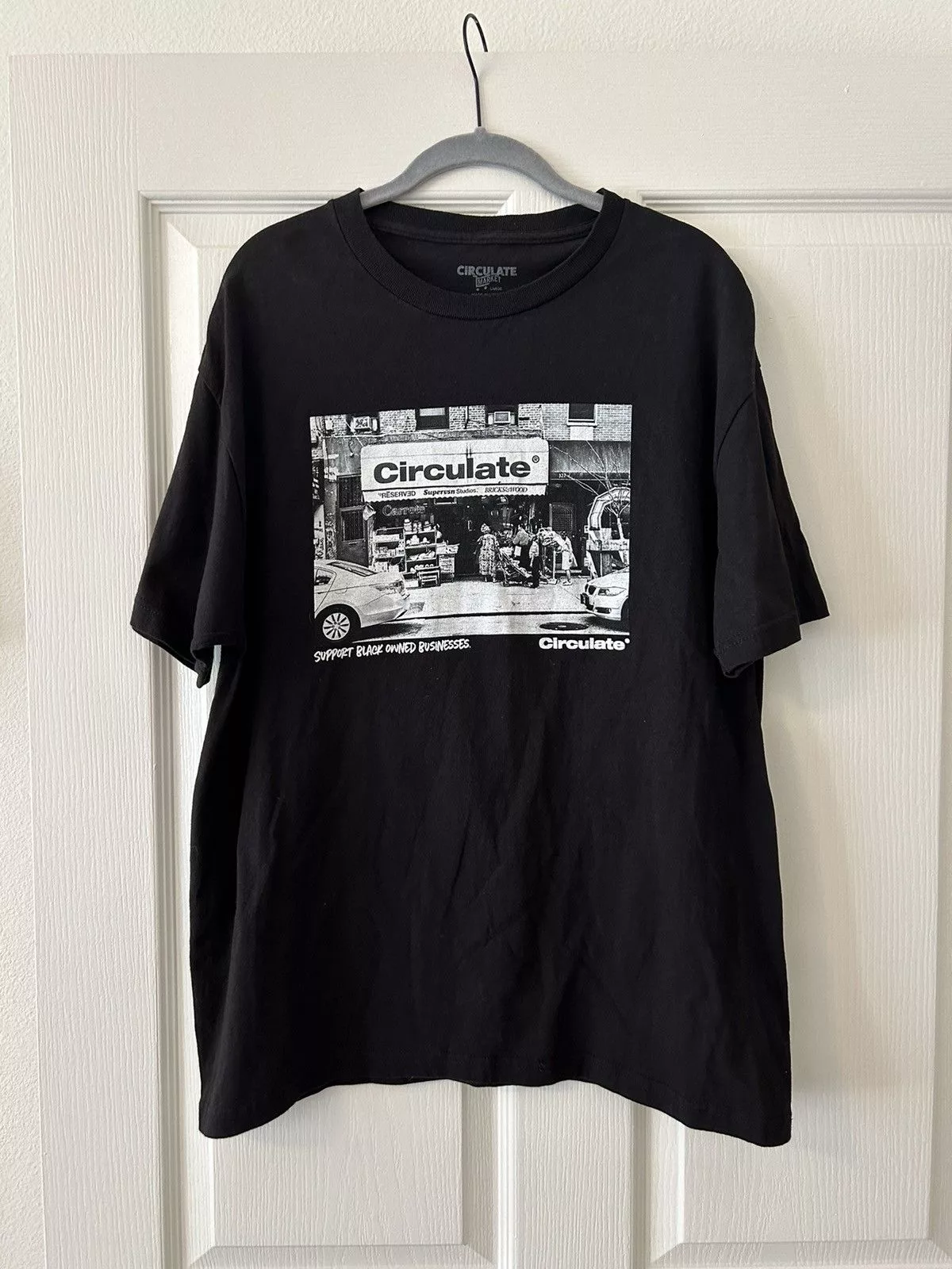 Pacsun Short Sleeve T Shirts Pacsun Circulate Market Graphic Tee Black