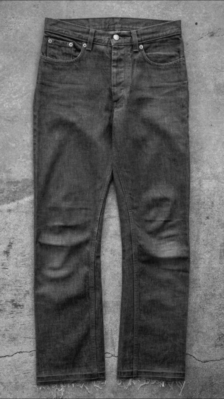 Helmut Lang Denim Helmut Lang Italian Cut Released Hem Denim Gray