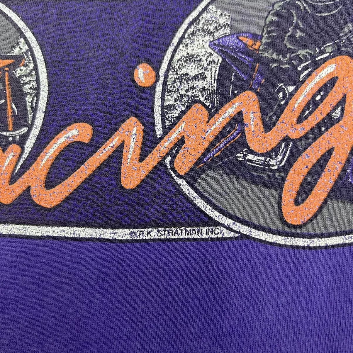 Harley Davidson Shirts Button Ups Harley Davidson × Vintage HARLEY DAVIDSON RARE VINTAGE BIKERS Purple