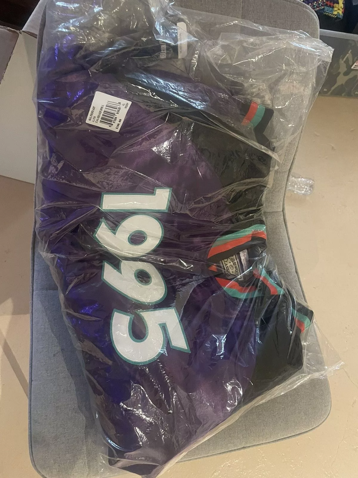 Mitchell & Ness Light Jackets Mitchell & Ness 1995 All Star jacket Purple