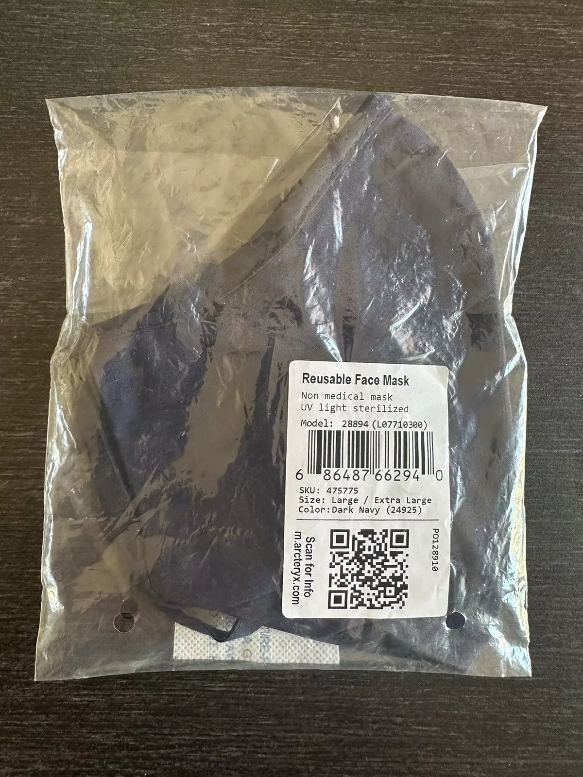 Arc'teryx Miscellaneous Arc'teryx Arc’teryx Reusable Face Mask Blue