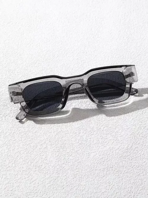 Electric Visual Glasses Electric Visual Retro Punk Kurt Cobain Style Sunglasses Square Frame Fashion Gray Vintage