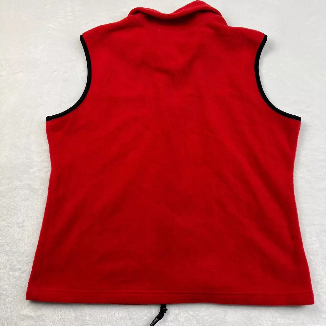 Basic Editions Vests Vintage Basic Editions Fleece Vest Men's XL Full Zip Red